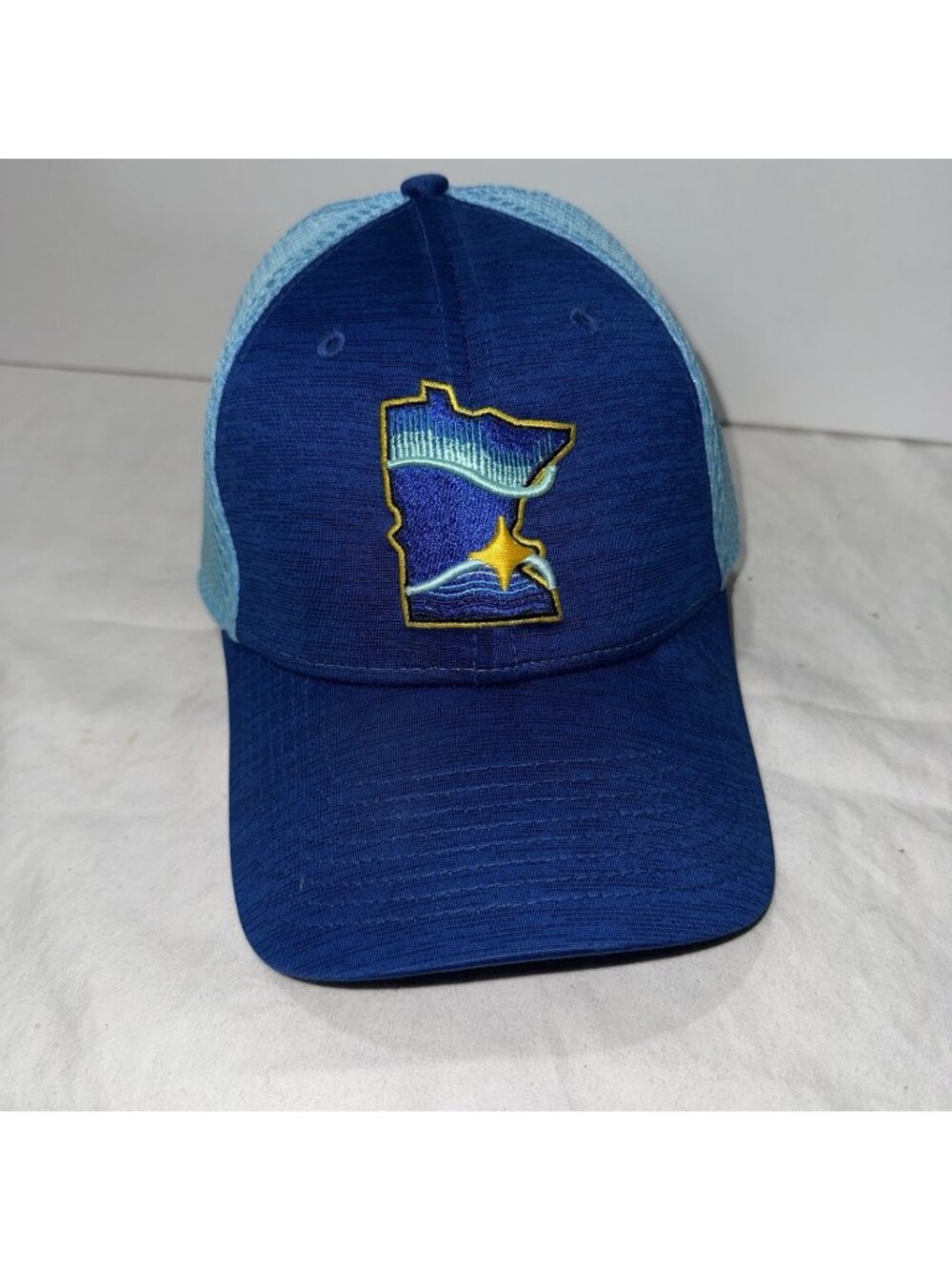 Minnesota Twins New Era 39THIRTY 10,000 Lakes Hat Cap Blue M/L MLB
